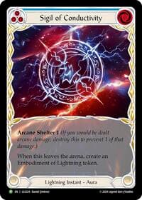 Sigil of Conductivity (Extended Art) - LGS324 - Flesh and Blood: Promo Cards - Flesh and Blood TCG card
