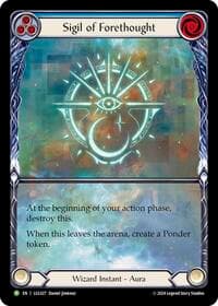 Sigil of Forethought (Extended Art) - LGS327 - Flesh and Blood: Promo Cards - Flesh and Blood TCG card