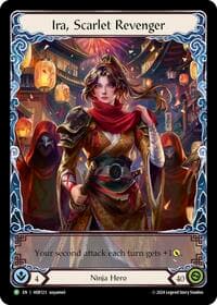 Ira, Scarlet Revenger - HER123 - Flesh and Blood: Promo Cards - Flesh and Blood TCG card