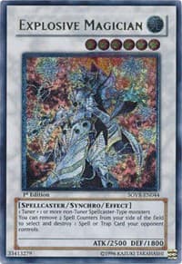 Explosive Magician (UTR) - Stardust Overdrive - YuGiOh card