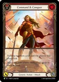 Command and Conquer (Extended Art) - FAB278 - Flesh and Blood: Promo Cards - Flesh and Blood TCG card