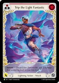 Trip the Light Fantastic (Red) (Extended Art) - FAB275 - Flesh and Blood: Promo Cards - Flesh and Blood TCG card