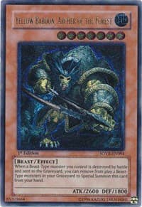 Yellow Baboon, Archer of the Forest (UTR) - Stardust Overdrive - YuGiOh card