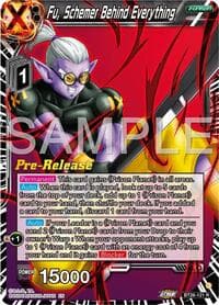 Fu, Schemer Behind Everything - Ultimate Advent Pre-Release Cards - Dragon Ball Super: Masters card