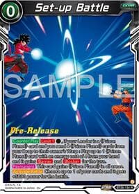 Set-up Battle - Ultimate Advent Pre-Release Cards - Dragon Ball Super: Masters card