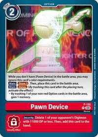 Pawn Device (Store Tournament 2024 Oct. - Dec. Participation Pack) - Digimon Promotion Cards - Digimon Card Game card