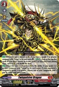 Twinpulsive Dragon - DZ-BT04: Destined Showdown - Cardfight Vanguard card