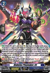 Diabolos Playmaker, Eli - DZ-BT04: Destined Showdown - Cardfight Vanguard card