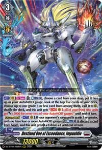Destined One of Exceedance, Impauldio - DZ-BT04: Destined Showdown - Cardfight Vanguard card
