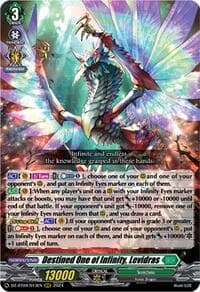 Destined One of Infinity, Levidras - DZ-BT04: Destined Showdown - Cardfight Vanguard card