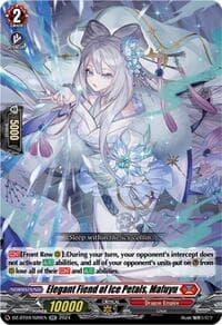 Elegant Fiend of Ice Petals, Mafuyu - DZ-BT04: Destined Showdown - Cardfight Vanguard card