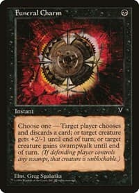 Funeral Charm - Visions - Magic: The Gathering card