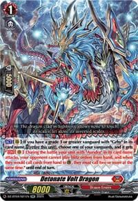 Detonate Volt Dragon - DZ-BT04: Destined Showdown - Cardfight Vanguard card