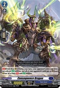 Consequence Dragon - DZ-BT04: Destined Showdown - Cardfight Vanguard card