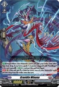 Gravidia Winona - DZ-BT04: Destined Showdown - Cardfight Vanguard card