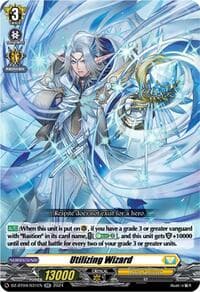 Utilizing Wizard - DZ-BT04: Destined Showdown - Cardfight Vanguard card