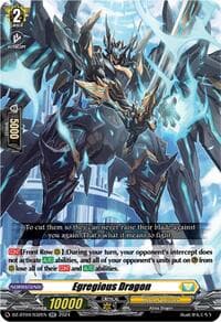 Egregious Dragon - DZ-BT04: Destined Showdown - Cardfight Vanguard card