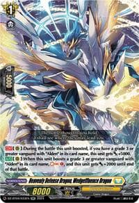Heavenly Defense Dragon, Wedgeffluence Dragon - DZ-BT04: Destined Showdown - Cardfight Vanguard card