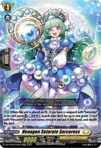 Henagon Saturate Sorceress - DZ-BT04: Destined Showdown - Cardfight Vanguard card