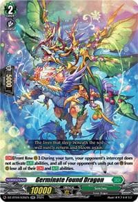 Germinate Found Dragon - DZ-BT04: Destined Showdown - Cardfight Vanguard card