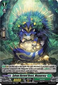 Sylvan Horned Beast, Mayaarasy - DZ-BT04: Destined Showdown - Cardfight Vanguard card