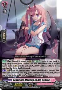 Leave the Makeup to Me, Eshma - DZ-BT04: Destined Showdown - Cardfight Vanguard card