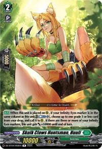 Skulk Claws Huntsman, Huuli - DZ-BT04: Destined Showdown - Cardfight Vanguard card