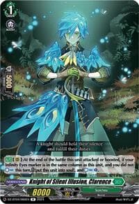 Knight of Silent Illusion, Clarence - DZ-BT04: Destined Showdown - Cardfight Vanguard card