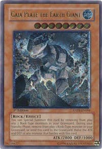 Gaia Plate the Earth Giant (UTR) - Ancient Prophecy - YuGiOh card