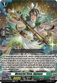 Memorial Stem, Alpinum - DZ-BT04: Destined Showdown - Cardfight Vanguard card