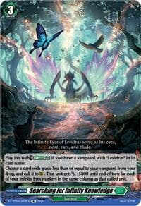 Searching for Infinity Knowledge - DZ-BT04: Destined Showdown - Cardfight Vanguard card