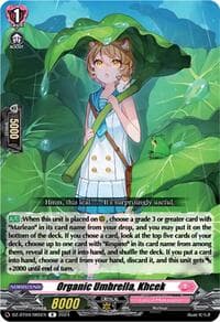 Organic Umbrella, Khcek - DZ-BT04: Destined Showdown - Cardfight Vanguard card