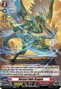 Dissect Gale Dragon - DZ-BT04: Destined Showdown - Cardfight Vanguard card