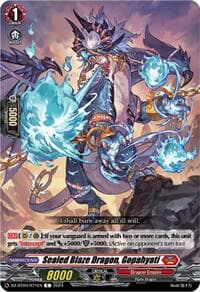 Sealed Blaze Dragon, Gopahyati - DZ-BT04: Destined Showdown - Cardfight Vanguard card