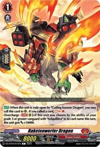 Raketenwerfer Dragon - DZ-BT04: Destined Showdown - Cardfight Vanguard card