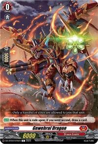 Gewehral Dragon - DZ-BT04: Destined Showdown - Cardfight Vanguard card