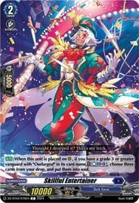 Skillful Entertainer - DZ-BT04: Destined Showdown - Cardfight Vanguard card