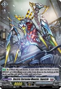 Electric Corrosion Monster, Zapsizzle - DZ-BT04: Destined Showdown - Cardfight Vanguard card