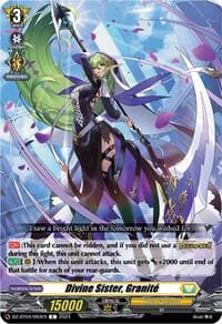 Divine Sister, Granite - DZ-BT04: Destined Showdown - Cardfight Vanguard card