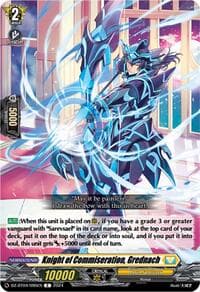 Knight of Commiseration, Grednach - DZ-BT04: Destined Showdown - Cardfight Vanguard card