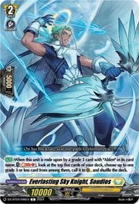 Everlasting Sky Knight, Soudios - DZ-BT04: Destined Showdown - Cardfight Vanguard card