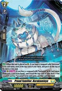 Proud Familiar, Kurakaminya - DZ-BT04: Destined Showdown - Cardfight Vanguard card