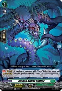 Ruined Armor Guttler - DZ-BT04: Destined Showdown - Cardfight Vanguard card