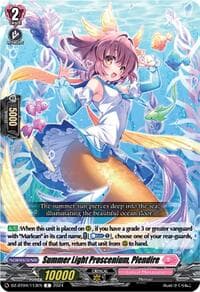 Summer Light Proscenium, Plendire - DZ-BT04: Destined Showdown - Cardfight Vanguard card
