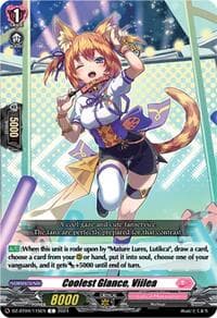 Coolest Glance, Viilea - DZ-BT04: Destined Showdown - Cardfight Vanguard card