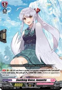 Soothing Voice, Jounette - DZ-BT04: Destined Showdown - Cardfight Vanguard card