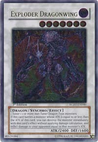 Exploder Dragonwing (UTR) - Raging Battle - YuGiOh card