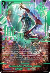 Destined One of Infinity, Levidras (SEC) - DZ-BT04: Destined Showdown - Cardfight Vanguard card