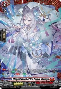 Elegant Fiend of Ice Petals, Mafuyu (FR) - DZ-BT04: Destined Showdown - Cardfight Vanguard card