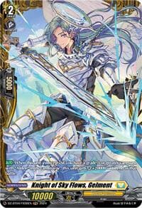 Knight of Sky Flows, Gelment (FR) - DZ-BT04: Destined Showdown - Cardfight Vanguard card